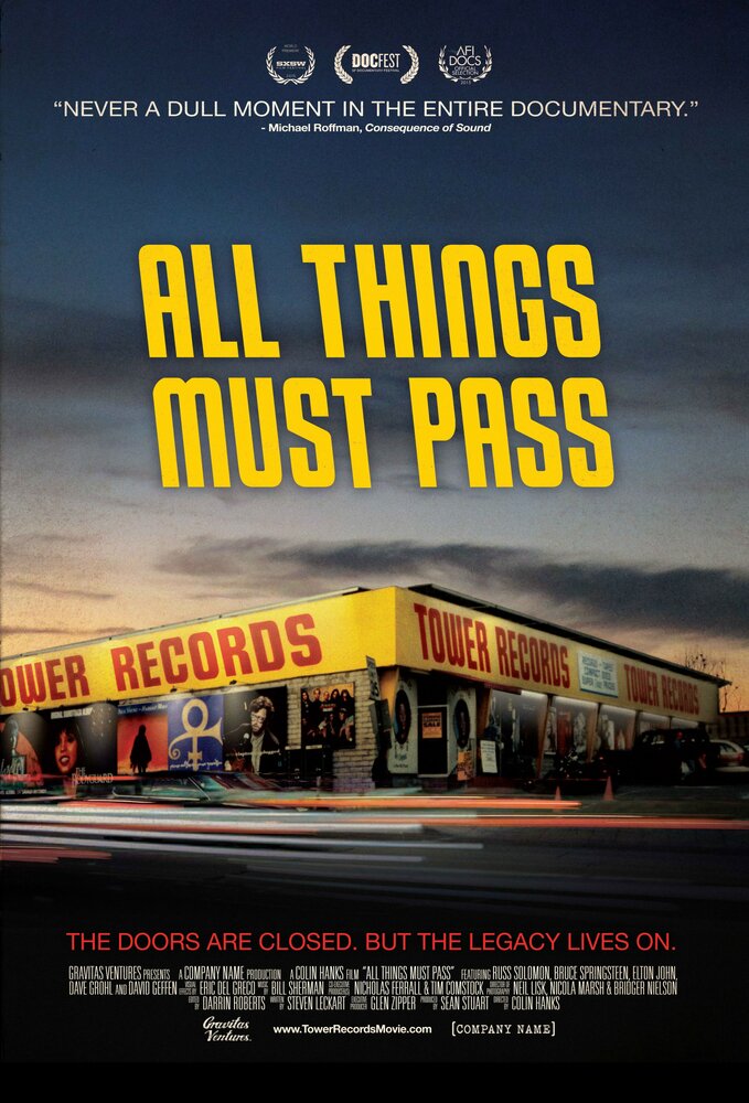 All Things Must Pass: The Rise and Fall of Tower Records (2015)